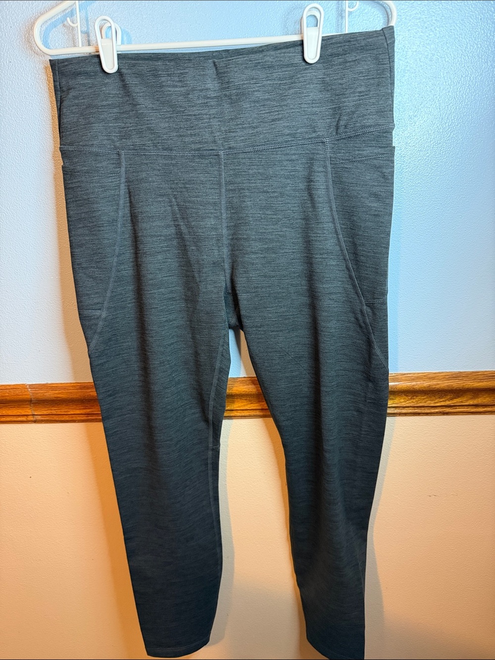 NWOT JoyLab High-Rise Spacedye Leggings Dark Gray Heather